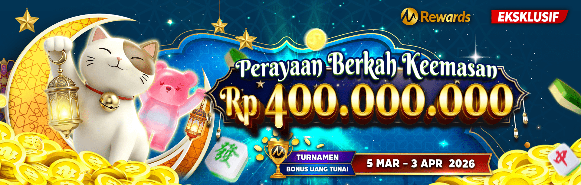 MICROGAMING - PERAYAAN BERKAH KEEMASAN